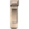 Ekena Millwork Imperial Craftsman Smooth Bracket w/ Offset Brace, Douglas Fir, 5 1/2"W x 16"D x 20"H BKT0604X16X20IMP04SDF - alternate 4